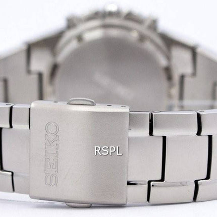 Generalüberholte Seiko Titanium Chronograph SND419 SND419P1 SND419P Herrenuhr