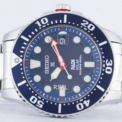 Generalüberholte Seiko Prospex PADI Special Edition Solar Taucheruhr 200M SNE435 SNE435P1 SNE435P Herrenuhr