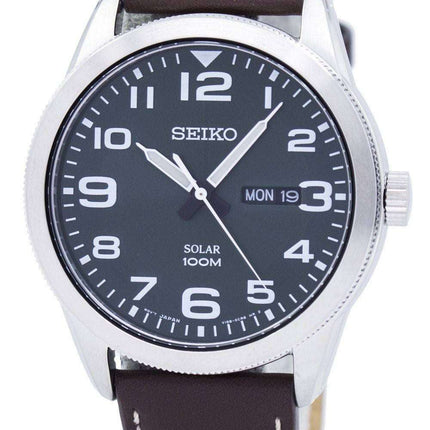 Generalüberholte Seiko Sports Solar SNE473 SNE473P1 SNE473P Herrenuhr