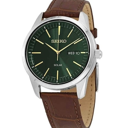 Seiko Conceptual SNE529P SNE529P1 SNE529 Analog Solar Herrenuhr