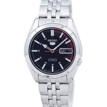 Generalüberholte Seiko 5 Automatik, japanische Fertigung, 21 Steine, Herrenuhr, Modelle SNK375, SNK375J1, SNK375J