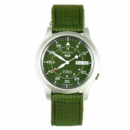 Generalüberholte Seiko 5 Military Automatic Nylon SNK805K2 Herrenuhr