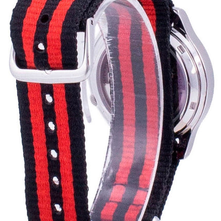 Seiko 5 Military SNK805K2-var-NATO15 Automatische Nylonarmband Herrenuhr