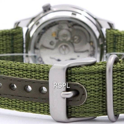 Generalüberholte Seiko 5 Military Automatic Nylon SNK805K2 Herrenuhr