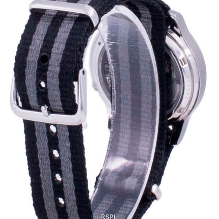 Seiko 5 Military SNK807K2-var-NATO16 Automatische Nylonarmband Herrenuhr