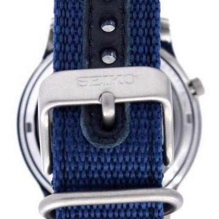 Generalüberholte Seiko 5 Military Automatik Herrenuhr mit Nylonarmband, Modell SNK807K2