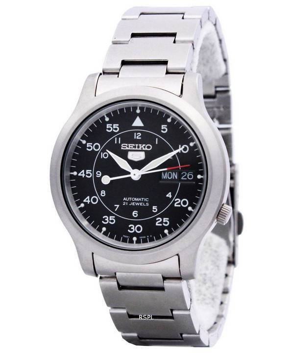 Generalüberholte Seiko 5 Automatik SNK809 SNK809K1 SNK809K 21 Steine Herrenuhr