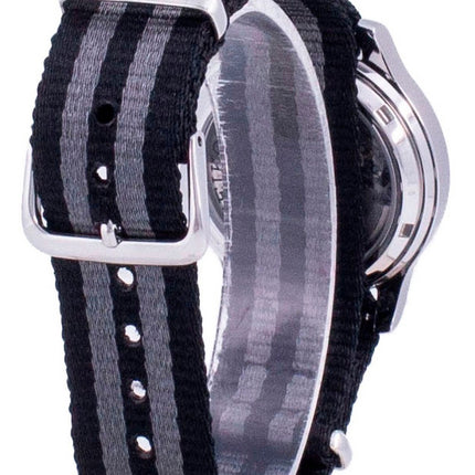 Seiko 5 Military SNK809K2-var-NATO16 Automatische Nylonarmband Herrenuhr