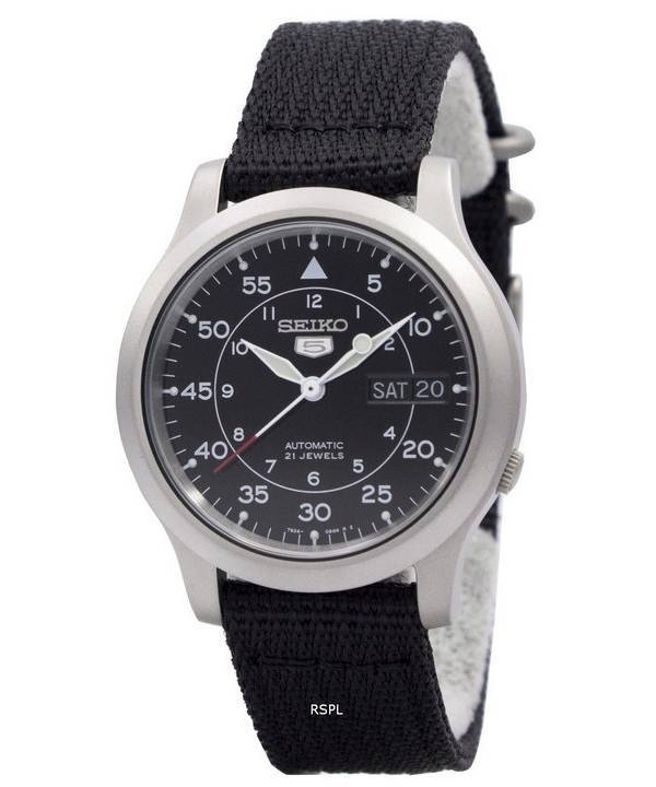 Generalüberholte Seiko 5 Military Automatic SNK809K2 Herrenuhr