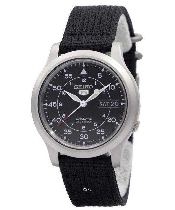 Generalüberholte Seiko 5 Military Automatic SNK809K2 Herrenuhr