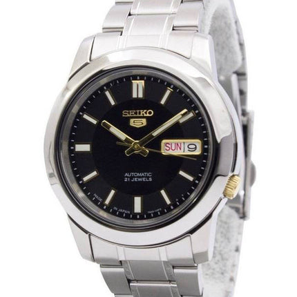 Generalüberholte Seiko 5 Automatik 21 Jewels Japan Made SNKK17 SNKK17J1 SNKK17J Herrenuhr