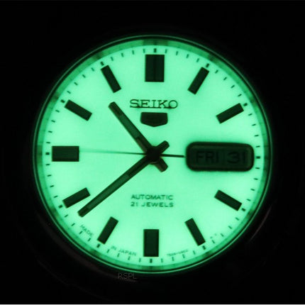 Generalüberholte Seiko 5 Edelstahl Grünes Zifferblatt Automatik SNKK19 SNKK19J1 SNKK19J Herrenuhr