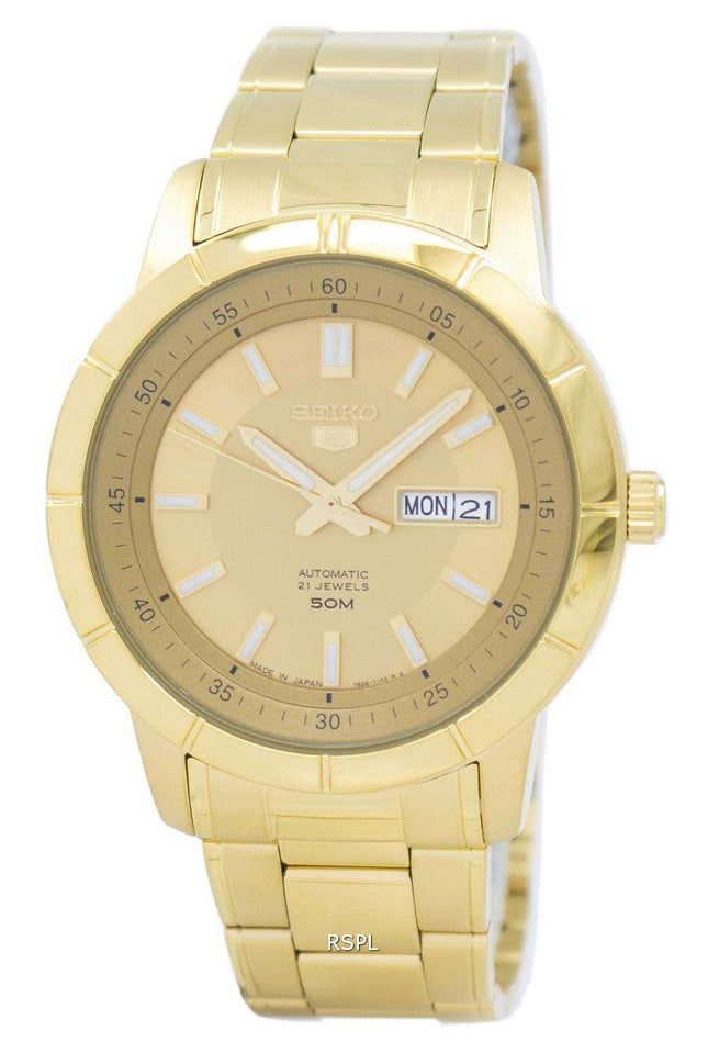 Generalüberholte Seiko 5 Automatik Herrenuhr, hergestellt in Japan, Modelle SNKN62, SNKN62J1 und SNKN62J