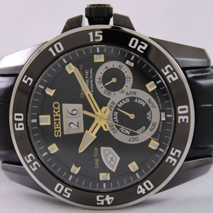 Generalüberholte Seiko Sportura Kinetic Perpetual SNP089 SNP089P1 SNP089P Herrenuhr