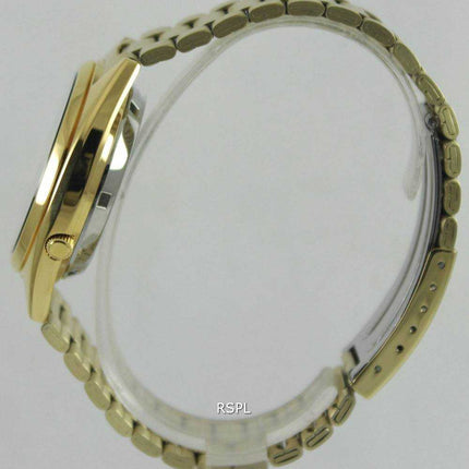 Generalüberholte Seiko 5 Automatik Herrenuhr mit goldenem Zifferblatt, Modell SNXL72K1/SNXL72K
