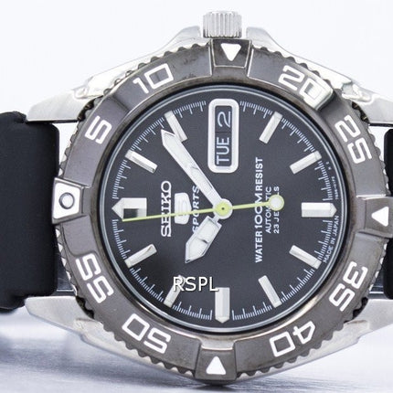 Generalüberholte Seiko 5 Sports Automatik Herrenuhr, hergestellt in Japan, 23 Steine, Modell SNZB23J2