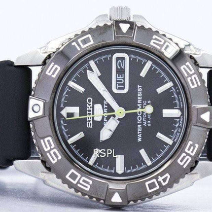 Generalüberholte Seiko 5 Sports Automatik Herrenuhr, hergestellt in Japan, 23 Steine, Modell SNZB23J2