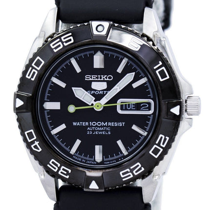 Generalüberholte Seiko 5 Sports Automatik Herrenuhr, hergestellt in Japan, 23 Steine, Modell SNZB23J2