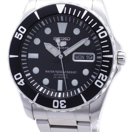Generalüberholte Seiko 5 Sports Automatik 23 Jewels Japan Made SNZF17 SNZF17J1 SNZF17J Herrenuhr