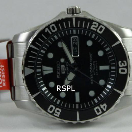 Generalüberholte Seiko 5 Sports Automatik 23 Jewels Japan Made SNZF17 SNZF17J1 SNZF17J Herrenuhr