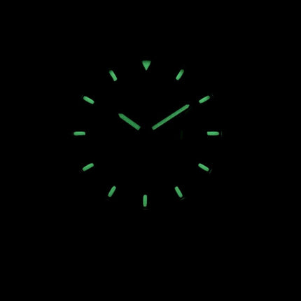 Seiko 5 Sports SNZG09J1-LS14 Herrenuhr aus schwarzem Lederarmband