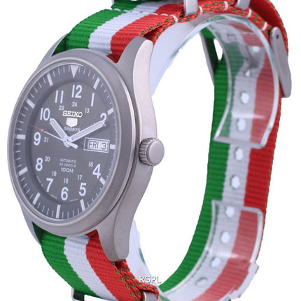 Seiko 5 Sports Automatic Japan Made SNZG09J1-var-NATO23 100M Herrenuhr