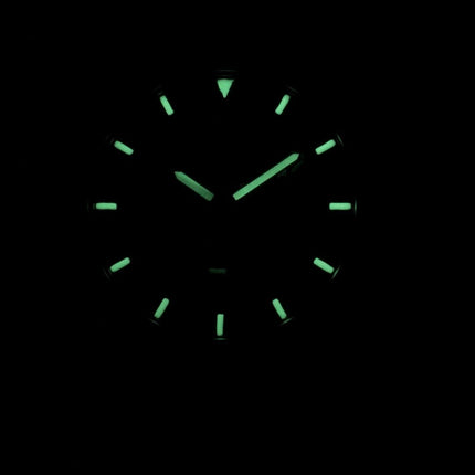 Seiko 5 Sports SNZG09K1-LS15 automatische dunkel blau Leder Armband Herrenuhr