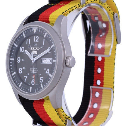 Seiko 5 Sports Military Automatik Polyester SNZG09K1-var-NATO26 100M Herrenuhr