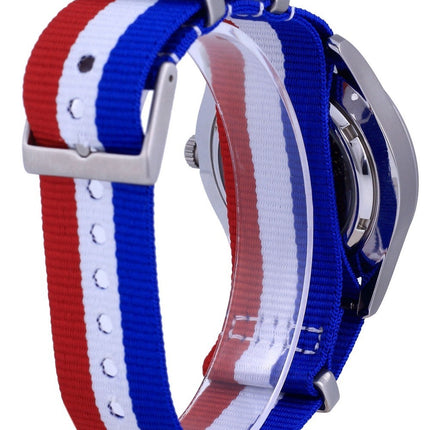 Seiko 5 Sports Automatik Polyester SNZG11J1-var-NATO25 100M Herrenuhr