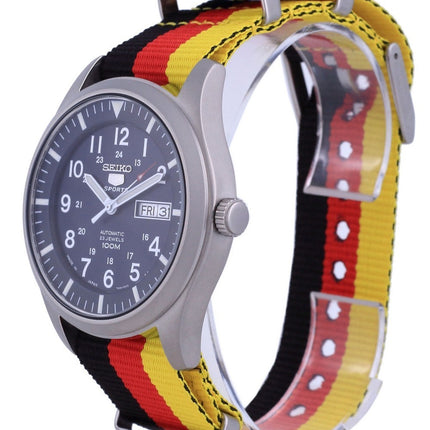 Seiko 5 Sports Automatik Polyester SNZG11J1-var-NATO26 100M Herrenuhr