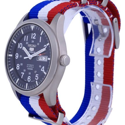 Seiko 5 Sports Automatik Polyester SNZG11K1-var-NATO25 100M Herrenuhr