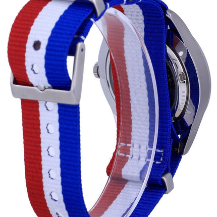 Seiko 5 Sports Automatik Polyester SNZG11K1-var-NATO25 100M Herrenuhr