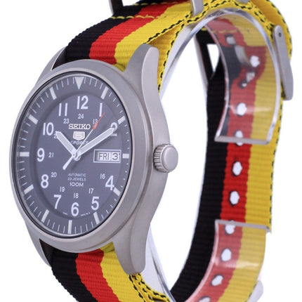 Seiko 5 Sports Automatik Polyester SNZG11K1-var-NATO26 100M Herrenuhr