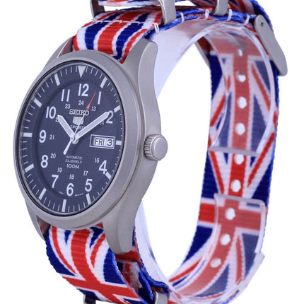 Seiko 5 Sports Automatik Polyester SNZG11K1-var-NATO28 100M Herrenuhr