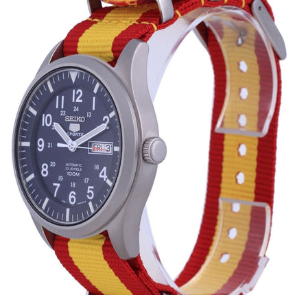 Seiko 5 Sports Automatik Polyester SNZG11K1-var-NATO29 100M Herrenuhr