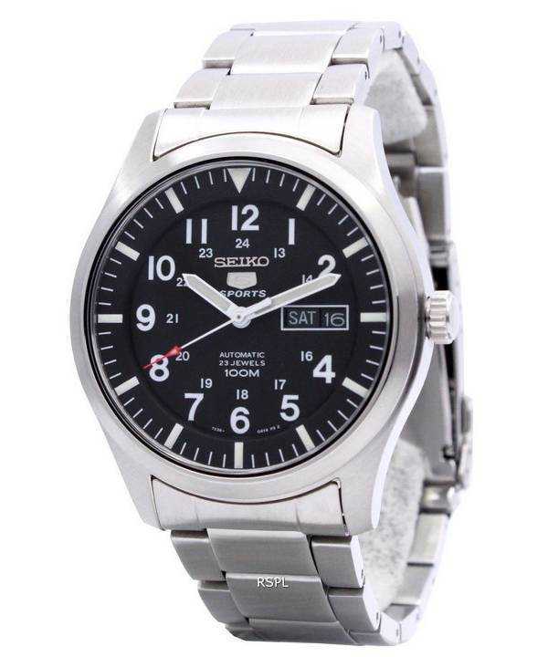 Generalüberholte Seiko 5 Sports Automatic SNZG13 SNZG13K1 SNZG13K Herrenuhr