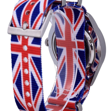 Seiko 5 Sports Automatik Polyester SNZG15J1-var-NATO28 100M Herrenuhr