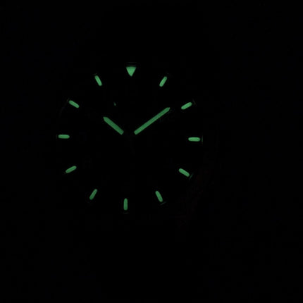 Seiko 5 Sports SNZG15K1 LS14 automatische schwarzes Leder Armband Herrenuhr