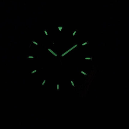 Seiko 5 Sport SNZG15K1-LS15 automatische dunkel blau Leder Armband Herrenuhr