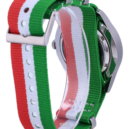 Seiko 5 Sports Automatik Polyester SNZG15K1-var-NATO23 100M Herrenuhr