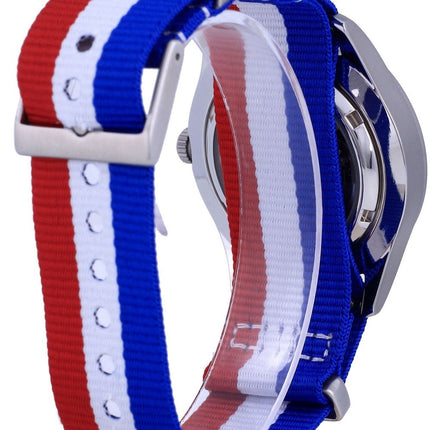 Seiko 5 Sports Automatik Polyester SNZG15K1-var-NATO25 100M Herrenuhr