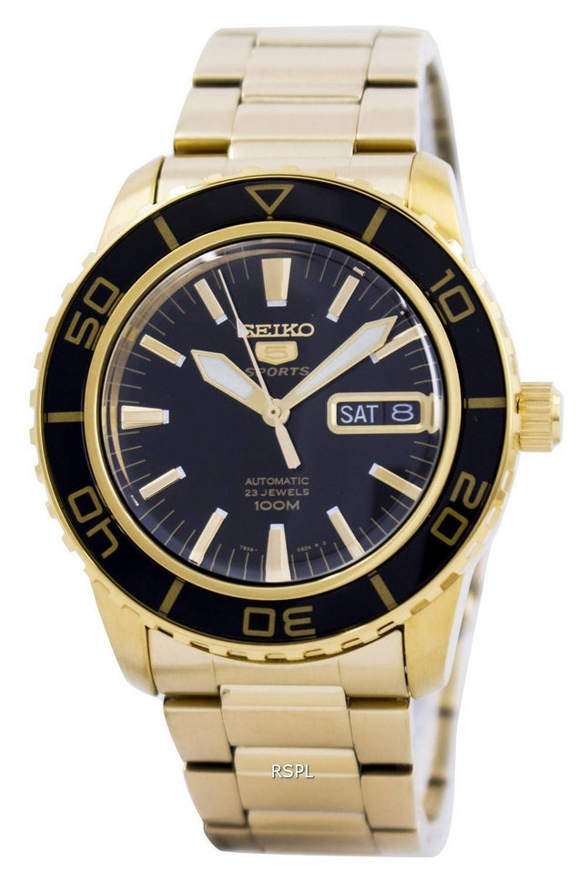 Generalüberholte Seiko 5 Sports Automatik Herrenuhr SNZH60 SNZH60K1 SNZH60K