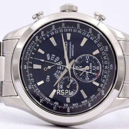 Generalüberholte Seiko Chronograph Perpetual SPC125 SPC125P1 SPC125P Herrenuhr