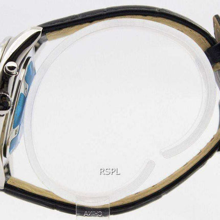 Generalüberholte Seiko Kinetic Herrenuhr mit Lederarmband (Modelle SRN071, SRN071P1, SRN071P)