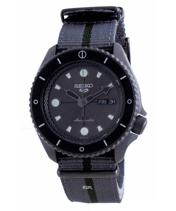 Seiko 5 Sports Shikamaru Nara Limited Edition Automatik SRPF75 SRPF75K1 SRPF75K 100M Herrenuhr