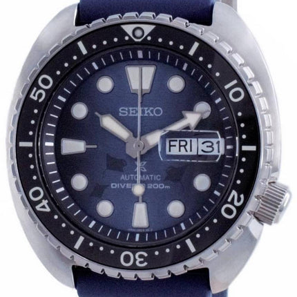 Generalüberholte Seiko Prospex Save The Ocean King Turtle Automatik-Taucheruhr SRPF77 SRPF77K1 SRPF77K 200M Herrenuhr