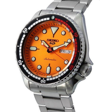 Seiko 5 Sports SKX 55th Anniversary Limited Edition Orange Dial 24 Jewels Automatic SRPK07J1 100M Herrenuhr