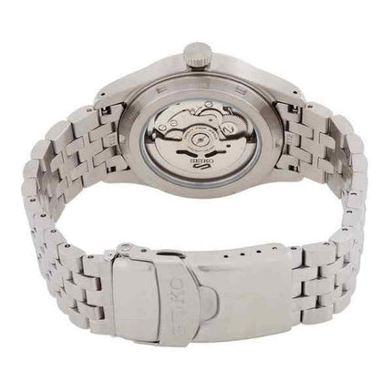 Seiko 5 Sports Laurel 110. Jubiläum, limitierte Auflage, beiges Zifferblatt, Automatik SRPK41K1, 100 m, Herrenuhr mit zusätzlich