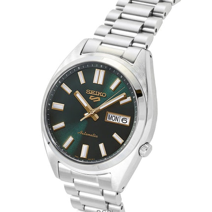 Seiko 5 Sports SNXS Edelstahl Grünes Zifferblatt Automatik SRPL57K1 100M Herrenuhr