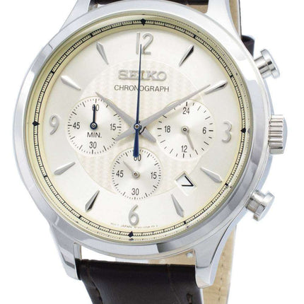 Generalüberholte Seiko Chronograph SSB341P SSB341P1 SSB341 Analoge Quarz Herrenuhr